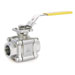 ISO 5211 Direct Mounted Ball Valves,3 pc,V-355S,3 Piece Direct Mounted Ball Valves,Full Bore ,2000/1500 psi,Socket Weld
